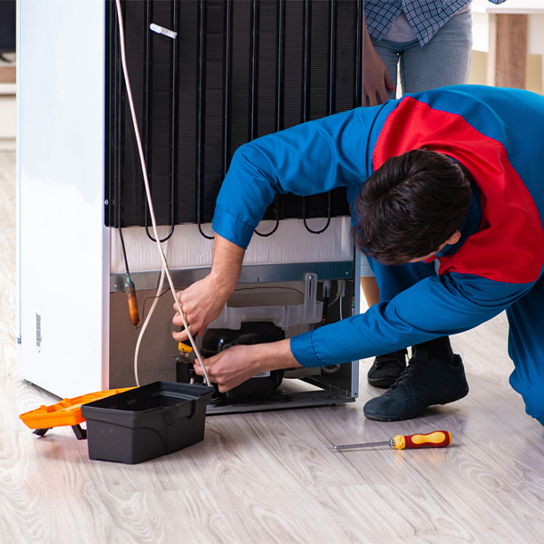 how much do you charge for refrigerator repair services in Newington